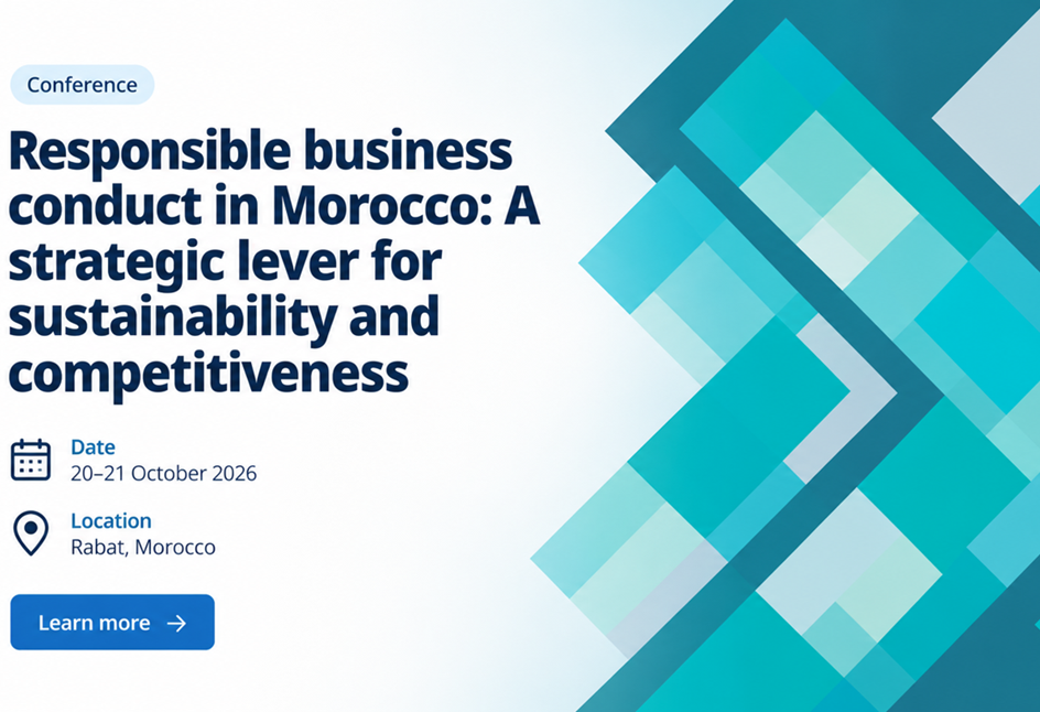 Responsible Business Conduct in Morocco: A Strategic Lever for Sustainability and Competitiveness
